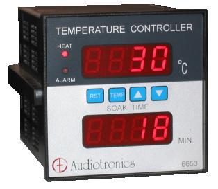 TEMPERATURE CONTROLLER WITH CURING TIMER
